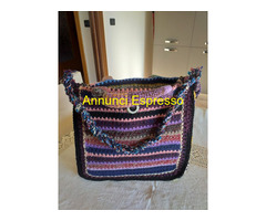 Borse all'uncinetto, nuove, fatte a mano