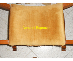 Sedia dantesca savonarola rinascimentale