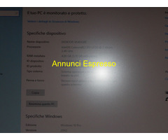 Desktop Gigabyte Chassis + schermo + tastiera