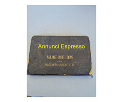 Piccolo volume VADE-MECUM 1870 per Ingegneri ? Arc