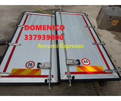 PORTE POST. E CASSETTONE PER AUTOCARRO CENTINATO