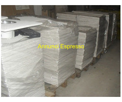 Stock Pannelli in gesso per controsoffittatura