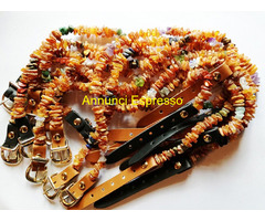 COLLARE ANTIPARASSITARIO IN AMBRA PER CANI E GATTI