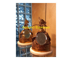 Antico campanello da tavolo per " Conciergerie " d