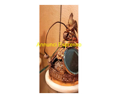 Antico campanello da tavolo per " Conciergerie " d