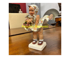 Antica scultura in ceramica Â“ Colpo di Vento Â“