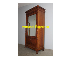Antico armadio specchio Luigi Filippo Lombardo