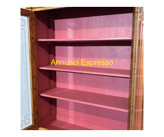 Antica credenza vetrina Liberty 1920 . restaurata