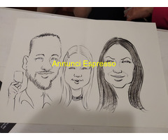 Animazione artistica (ritratti,caricature,pittura)