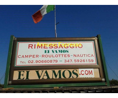 Rimessaggio Camper Roulotte Nautica carrelli