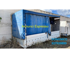 CASSONE FISSO CON CENTINA E TELO