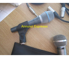 MICROFONI SCHURE PROFESSIONAL MOD BETA-87 &PROL-L1