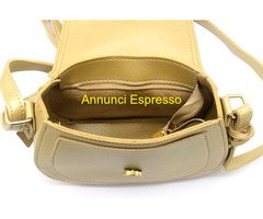 Borsa a tracolla PU 17x18x7cm Oro