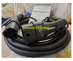 Cavo Ricarica Auto Elettrica Tipo2 Volex 6m (5G6)