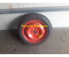 AUTORADIO+BARRE TETTO+RUOTINO X FIAT PANDA 2 SERIE