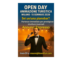 4FUN ENTERTAINMENT cerca  PIANO BAR  nel settore Turismo con  esperienza