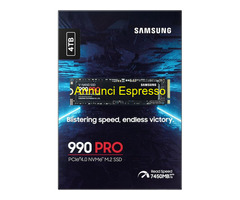 Samsung 990Pro SSD Interno da 4TB NVMe PCI Express