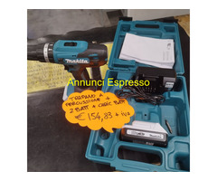 Trapano a percussione Makita + 2 batterie + carica