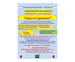 Torneo di calcio a otto giocatori Primavera 2026.