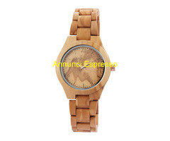 Orologi Orologio da donna in legno d'ulivo