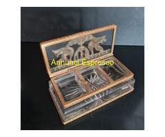 Antico  cofanetto  da scrivania   stile Impero  p