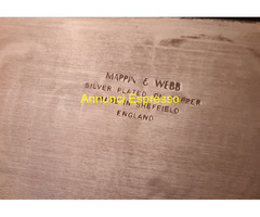 Vassoio vintage inglese MAPPIN&WEBB Made in Sheffi