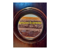 Grafoscopio  ingranditore  vintage  in legno, dime