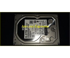 Hard Disk HD Western Digital Black  6TB WD6003FZBX