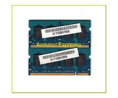 Memoria RAM Nanya 1GB 2X512MB DDR2 PC2-5300S