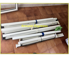 Zanzariera Alluminio A Rullo Pronta 130 x 110