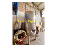 Serbatoio usato da 25 quintali