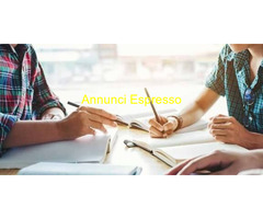 Aiuto per lezioni diMaterie scientifiche  retribuzione oraria €15