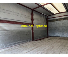 CASSONE FISSO CENTINATO CON TELO NUOVO PER IVECO,E