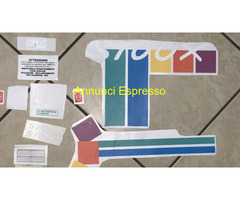 Gilera sioux 50 kit adesivi versione blu