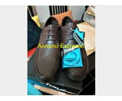 STRINGATA MARRONE UOMO,  NUOVA, MIS. 42