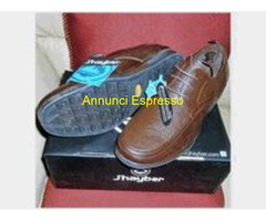 STRINGATA MARRONE UOMO,  NUOVA, MIS. 42