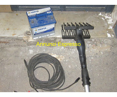 ABBACCHIATORE-SCUOTI-OLIVA MARCA AMA 840 12V+BATTE