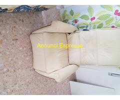 DUE-POLTRONE-RELAX-MASSAGG.-ELETTRICA IN PELLE