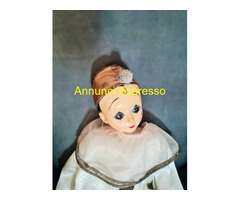 Grande Pierrot bambola vintage MIGLIORATI anno 197