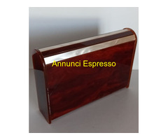 Porta carte beauty case pochette borsa a mano  vin