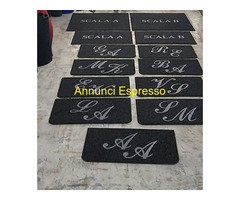 ZERBINI  PERSONALIZZATI ad intarsio artigianali