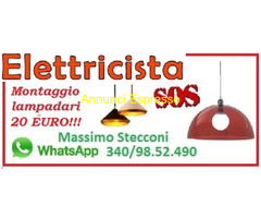 Elettricista lampadari Roma Ostiense