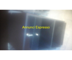 Cassettiera in laminato nero opaco con chiave