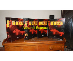 COLLEZIONE DI VHS E FASCICOLI CON DISPENSE BOXE