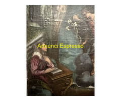 Antico bozzetto ANNUNCIAZIONE, per Pala, olio