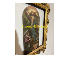 Antico bozzetto ANNUNCIAZIONE, per Pala, olio