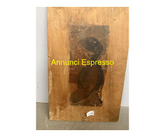 Janotta Michele, olio su tavola '800, Bambino