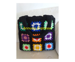 Borse all'uncinetto, nuove, fatte a mano