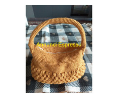 Borse all'uncinetto, nuove, fatte a mano