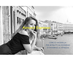 FOTOGRAFO CERCA MODELLA PER RITRATTI IN ESTERNO